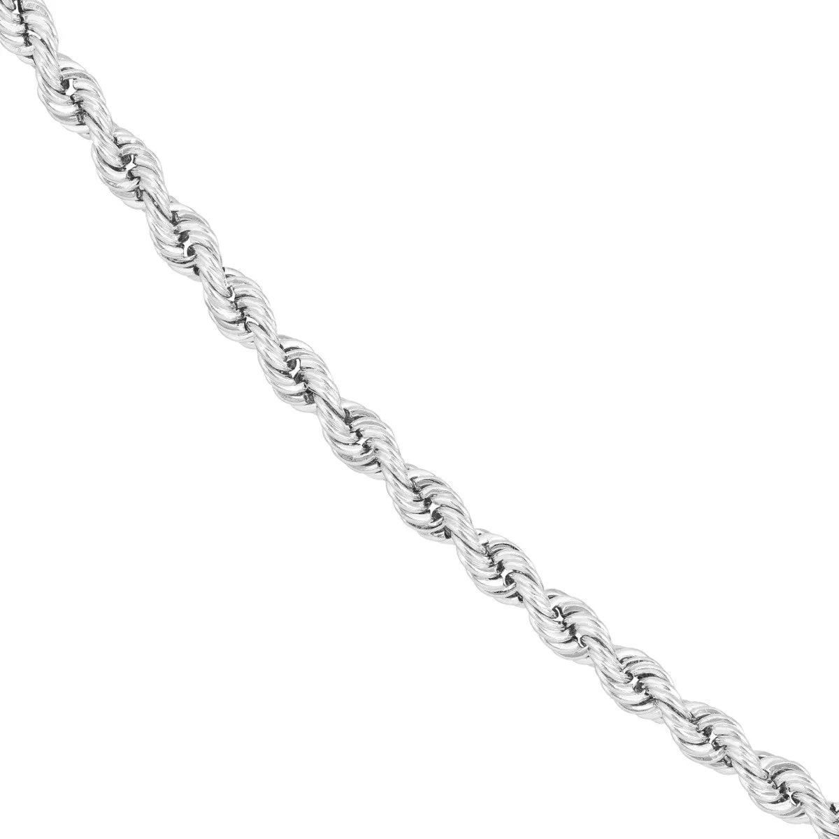 10K Yellow Gold 2.90mm Light Rope Chain with Lobster Lock