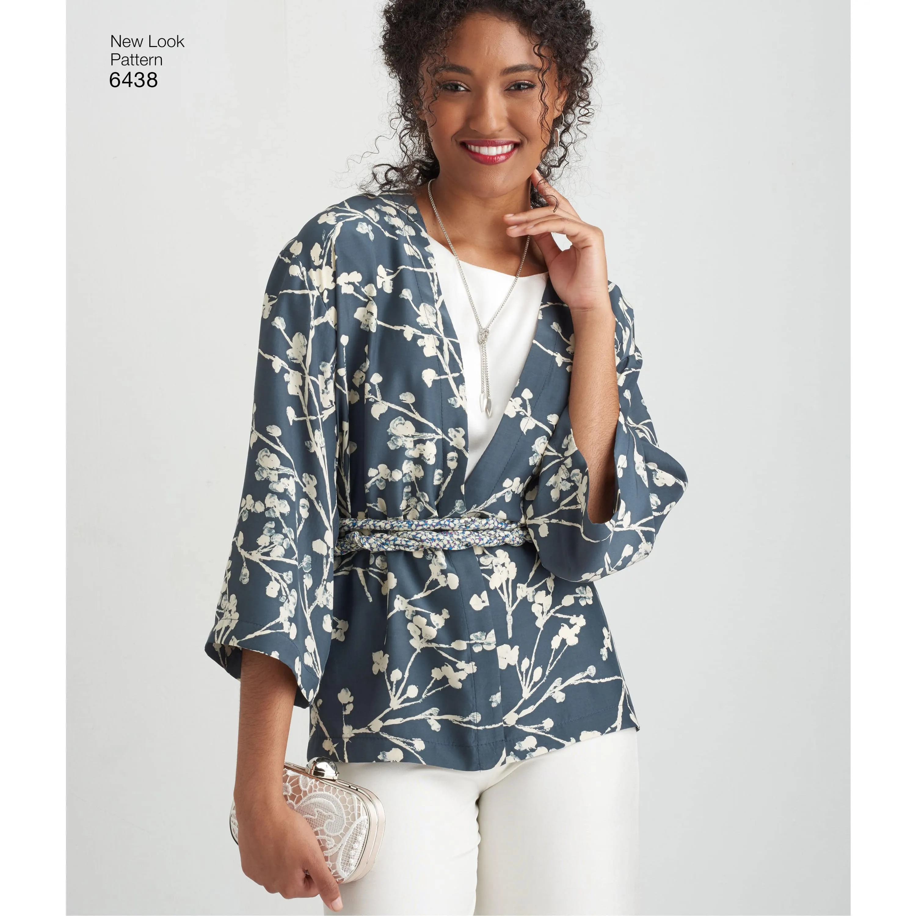 6438 Misses' Easy Pants, Kimono, and Top