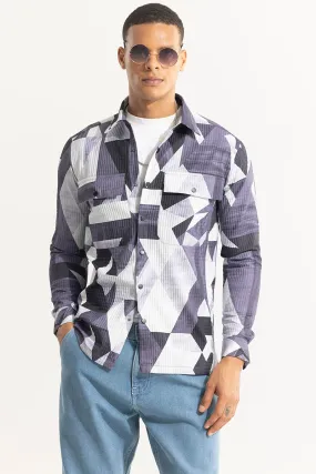 Abstractix Grey Overshirt