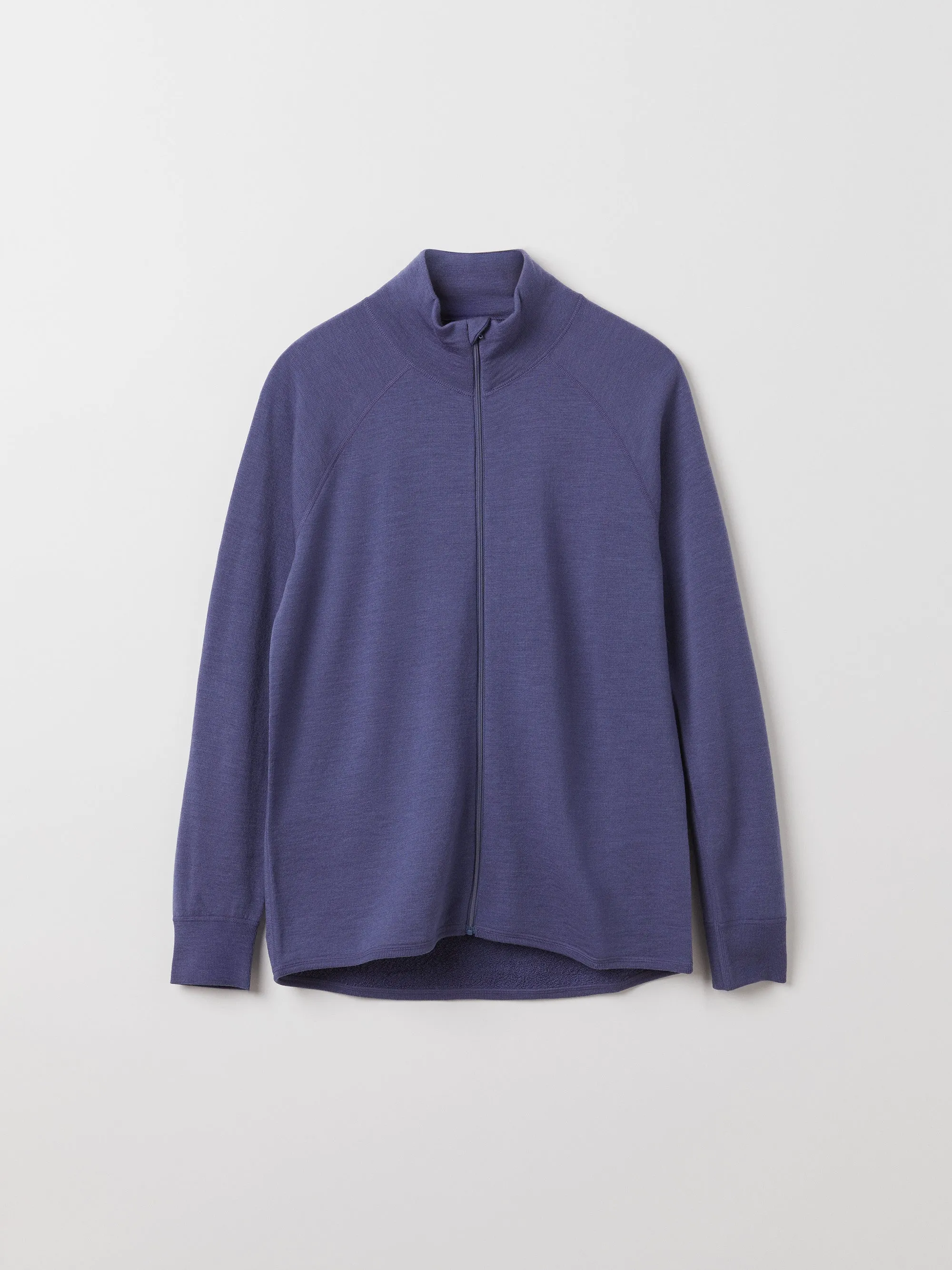 Adult Wool Terry Zip Jacket