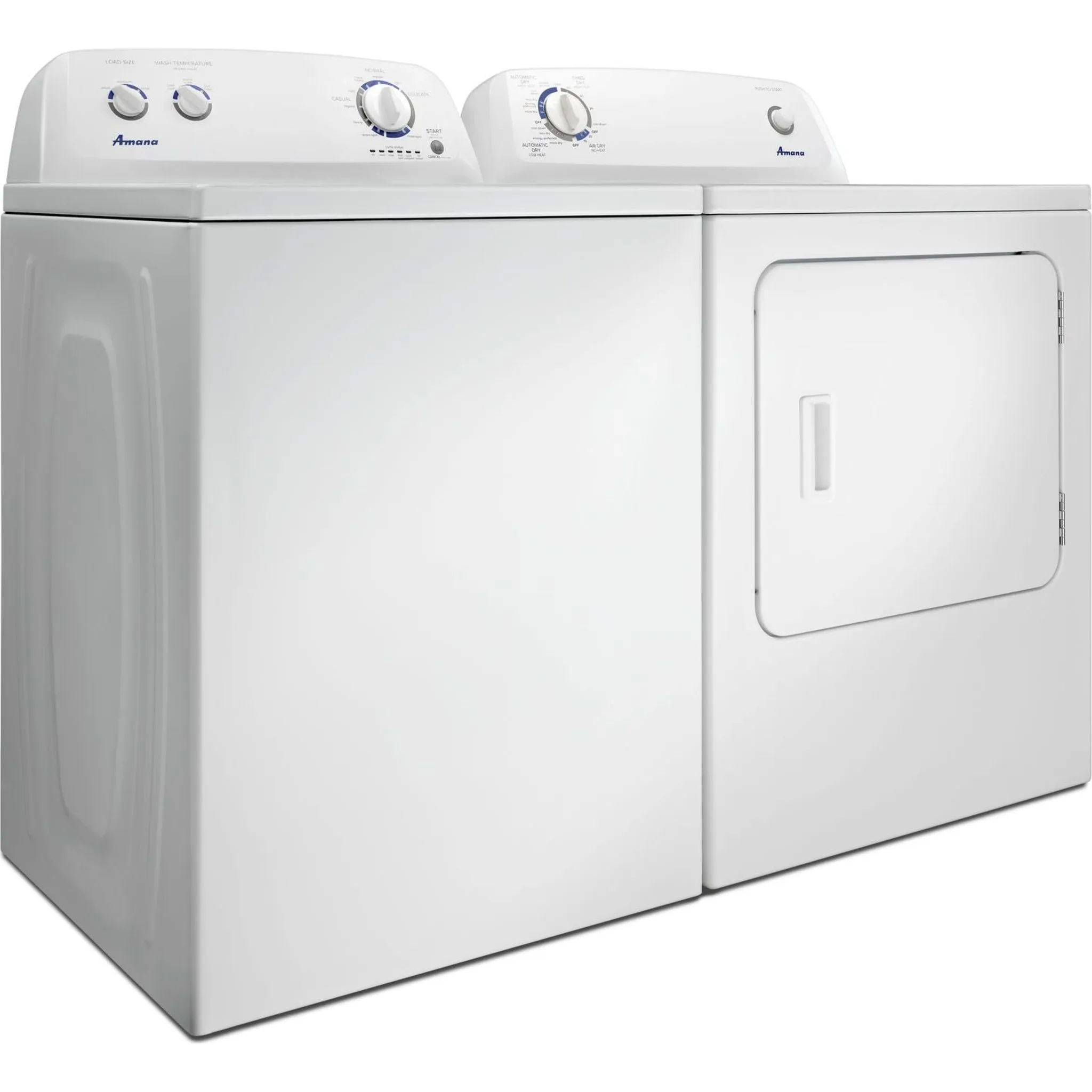 Amana 6.5 cu. ft. Top-Load Gas Dryer with Automatic Dryness Control (NGD4655EW)