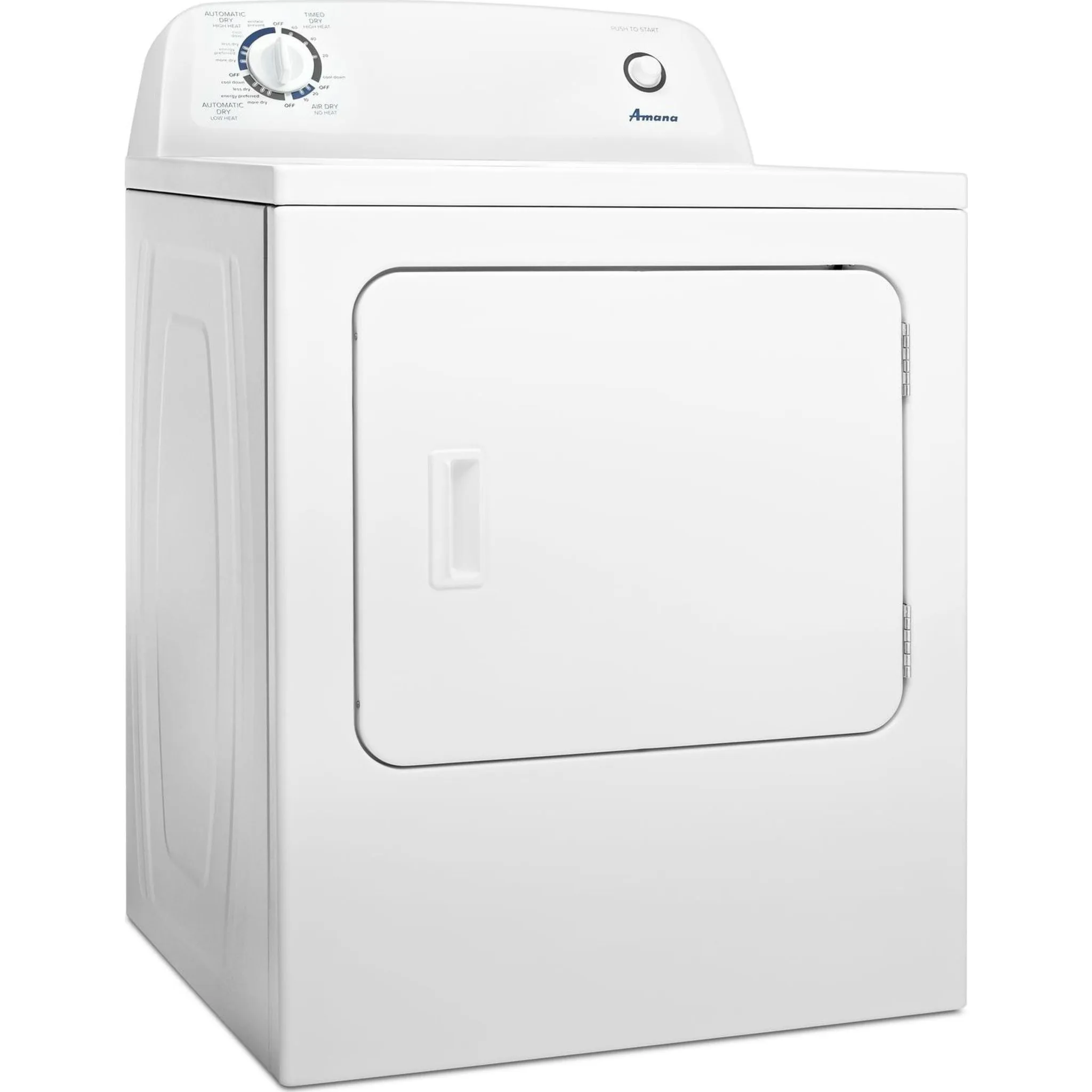 Amana 6.5 cu. ft. Top-Load Gas Dryer with Automatic Dryness Control (NGD4655EW)