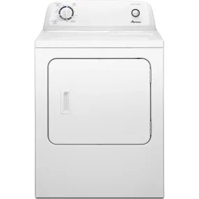 Amana 6.5 cu. ft. Top-Load Gas Dryer with Automatic Dryness Control (NGD4655EW)