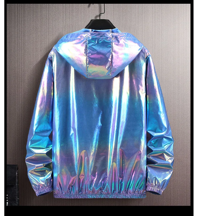 Anodize Solid Polyester Bomber Jacket