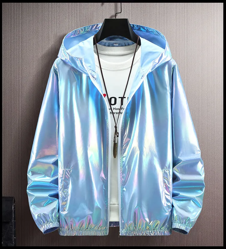 Anodize Solid Polyester Bomber Jacket