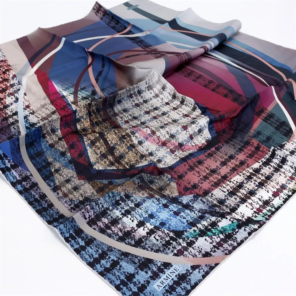 Armine Nevada Silk Twill Scarf No. 85