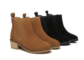 Australian Shepherd Women UGG Heel boots Sylvia Water-Repellent