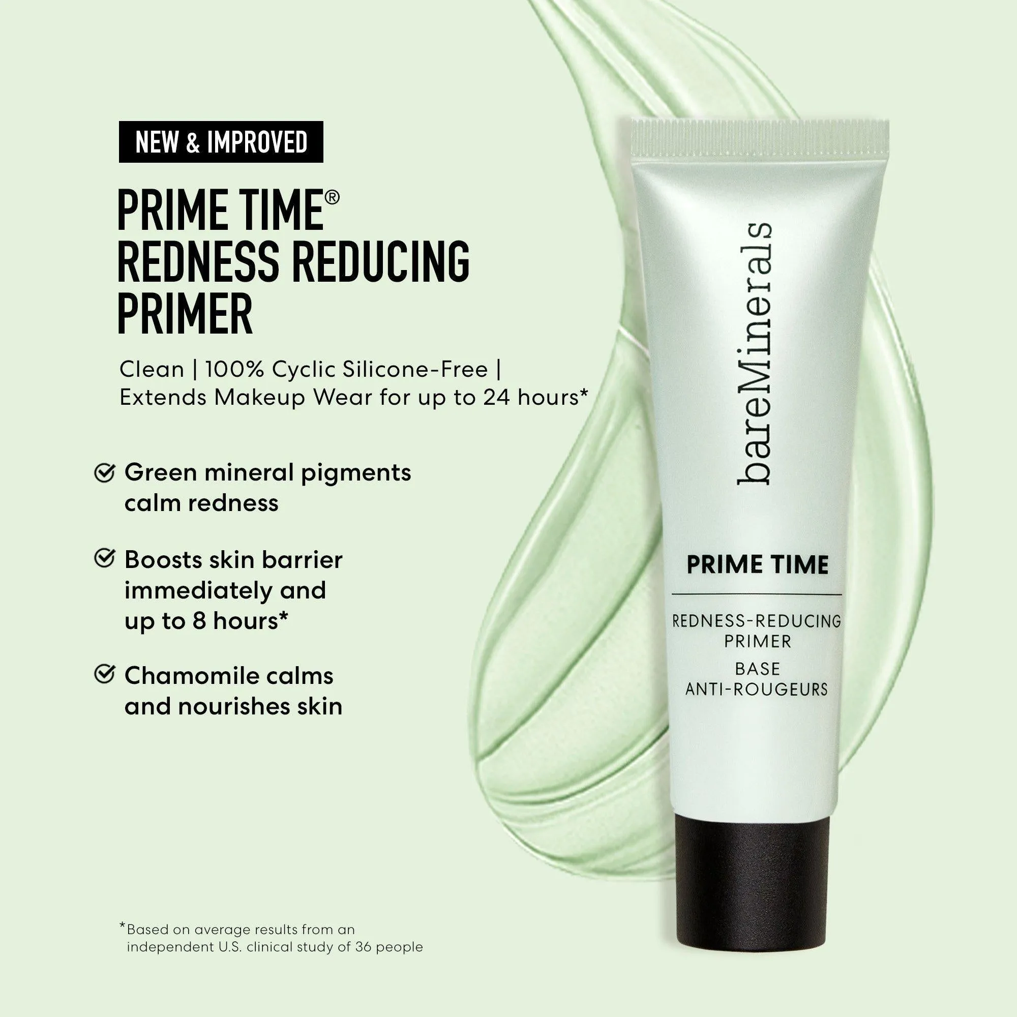 bareMinerals Prime Time Redness Reducing Primer