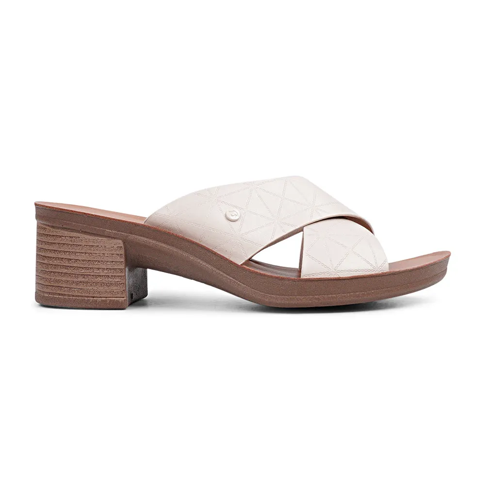 Bata PECKY Low-Block Slip-On Heel Sandal