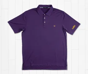 Bermuda Performance Polo - Solid - LSU