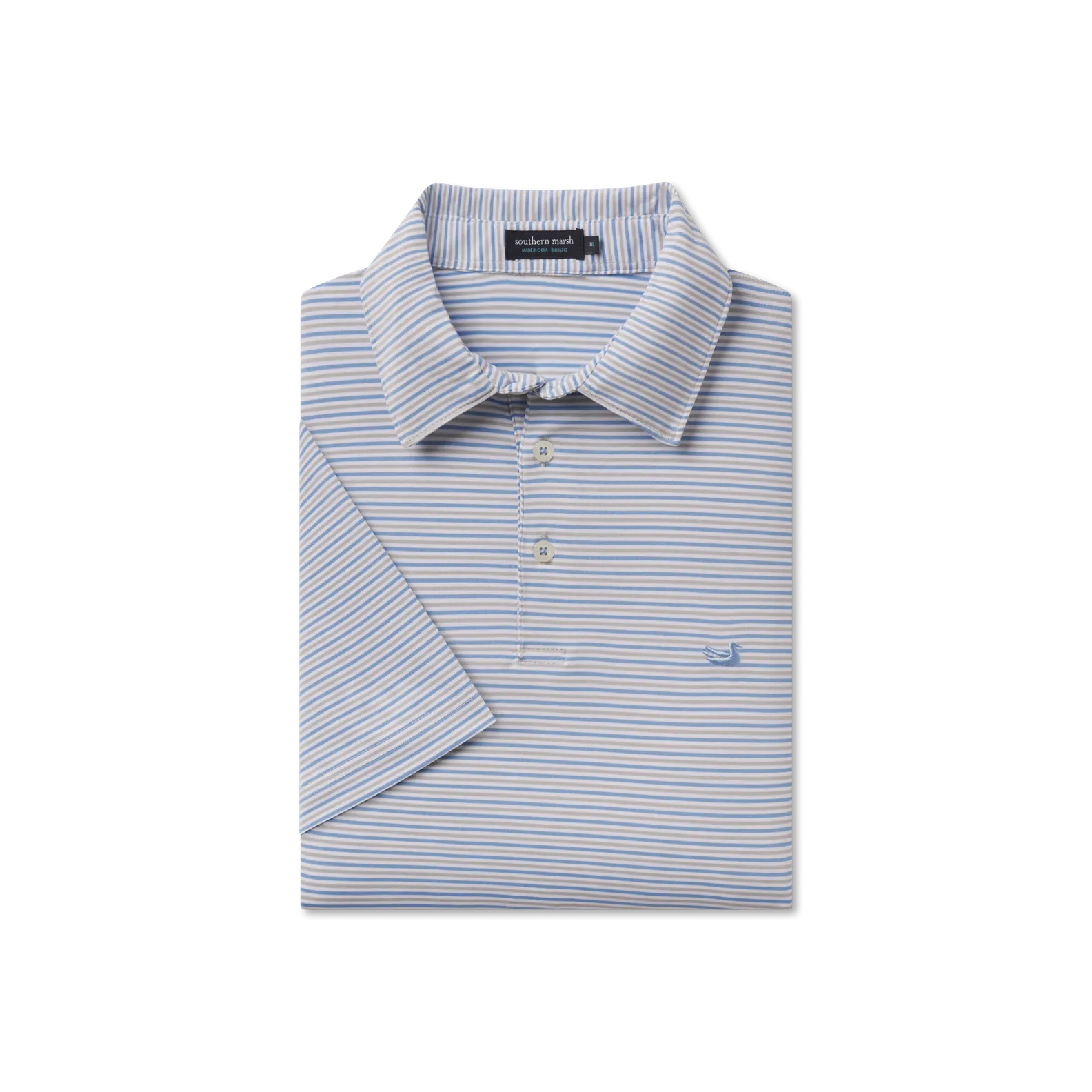 Bermuda Performance Polo - Sumter Stripe