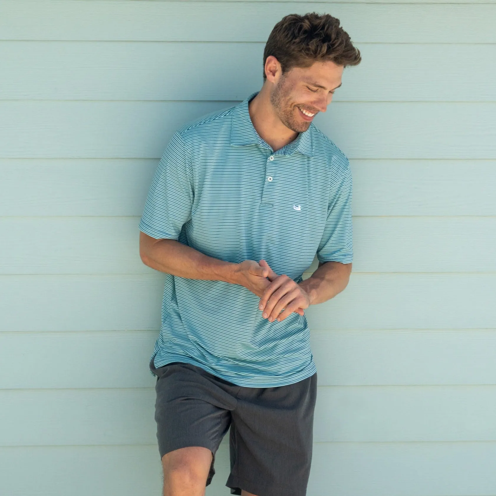 Bermuda Performance Polo - Sumter Stripe