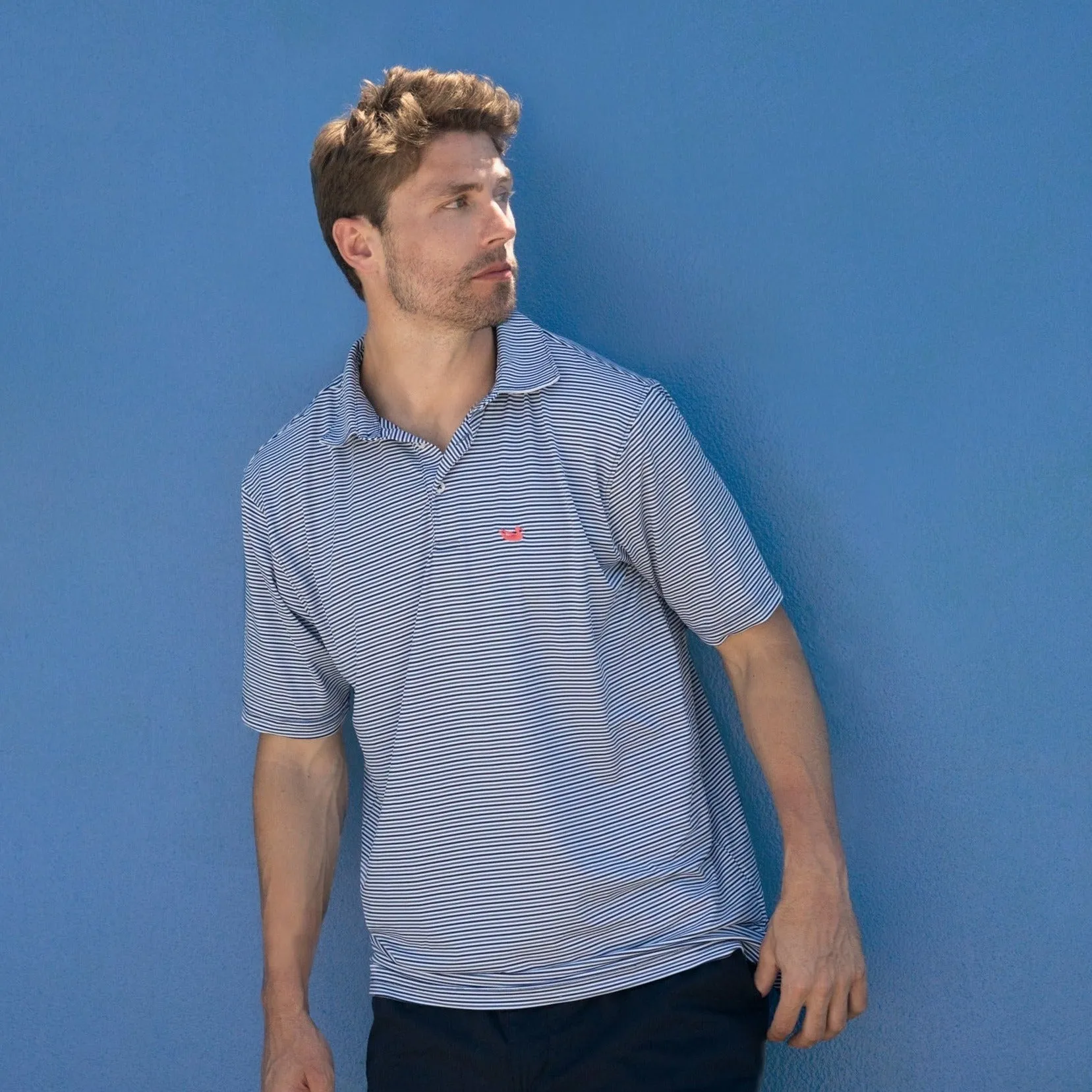 Bermuda Performance Polo - Sumter Stripe