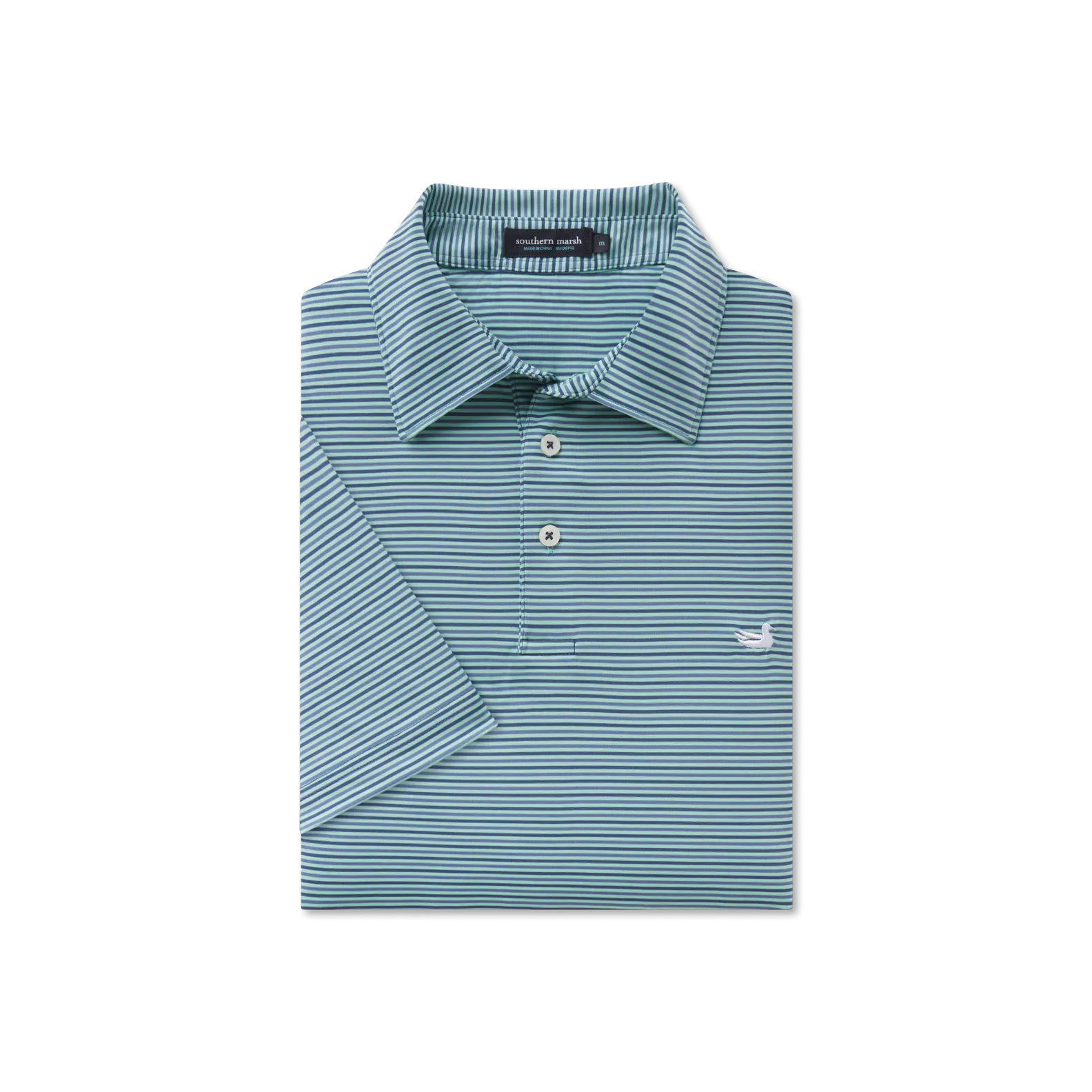 Bermuda Performance Polo - Sumter Stripe