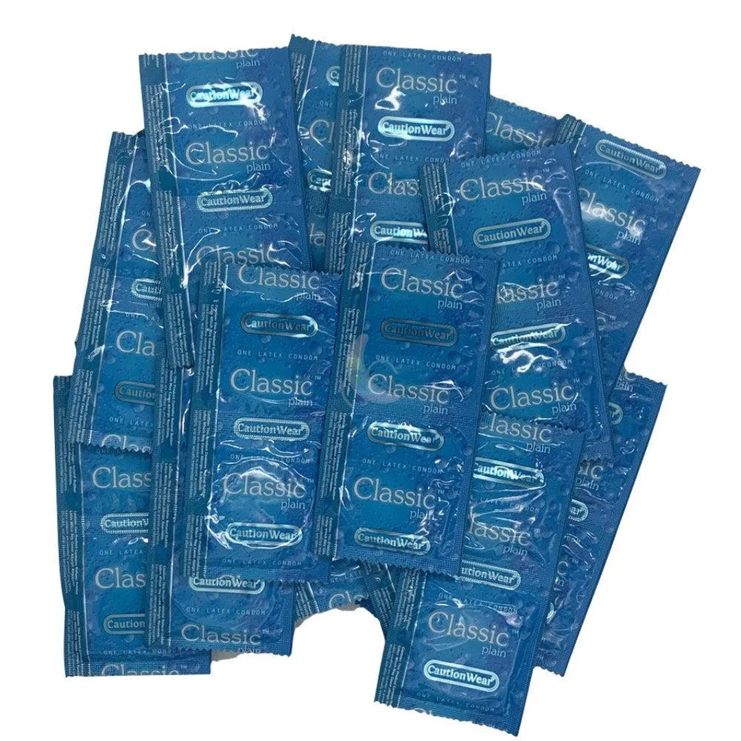 Caution Wear Classic Extra Lubricated Condoms