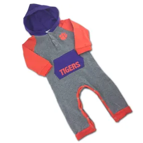 Clemson Thermal Hooded Romper