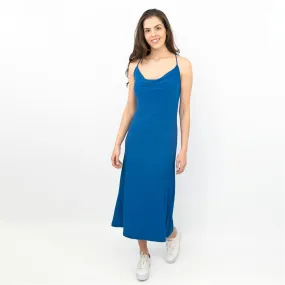 Coast Blue Cowl Neck Sleeveless Spaghetti Strap Midi Dresses