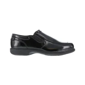 Coronis Steel-Toe Slip On Dress Work Shoe Black