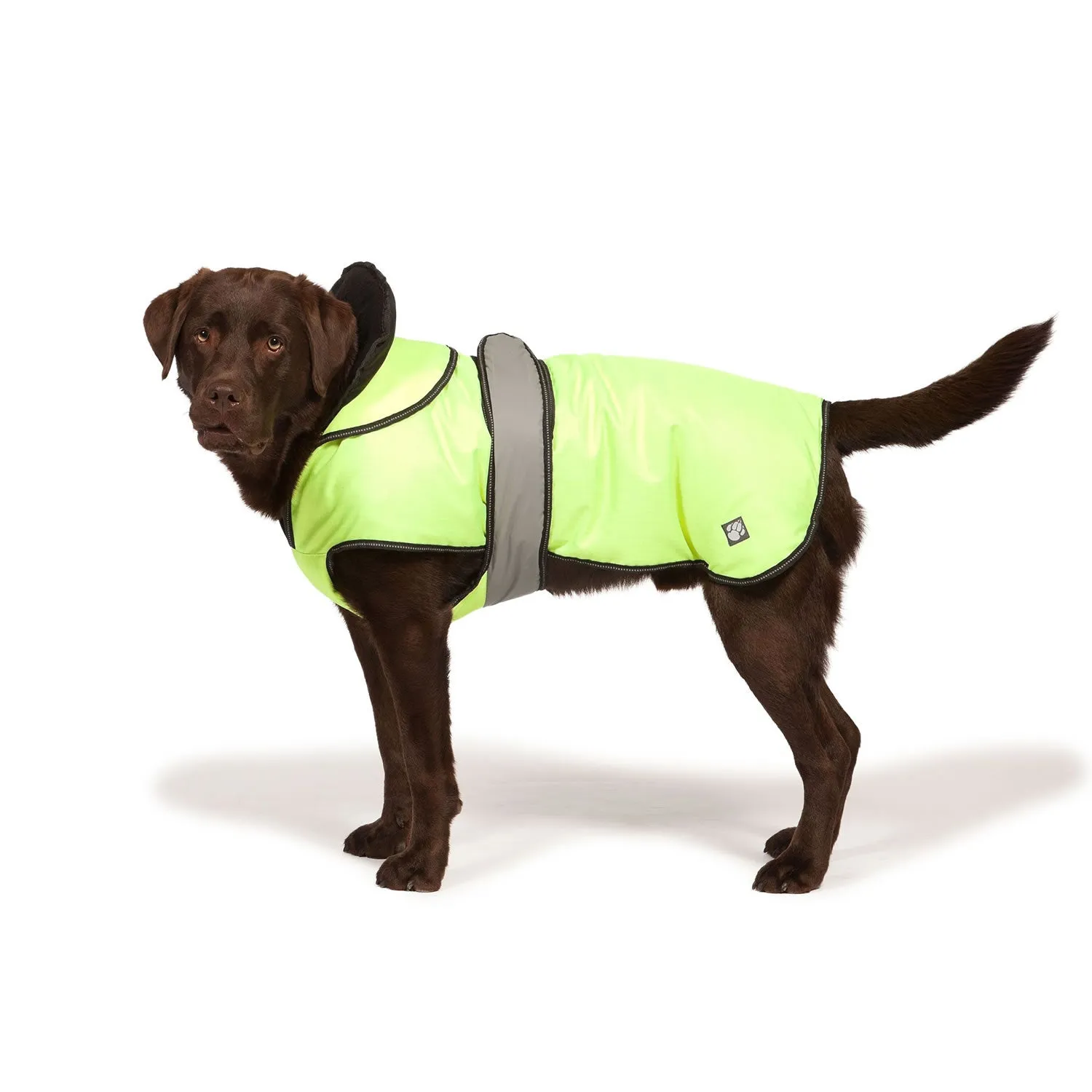 Danish Design Ultimate 2-in-1 Dog Coat High Vis Yellow