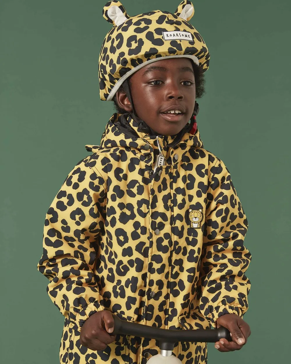 Dash the Leopard - Kids Raincoat