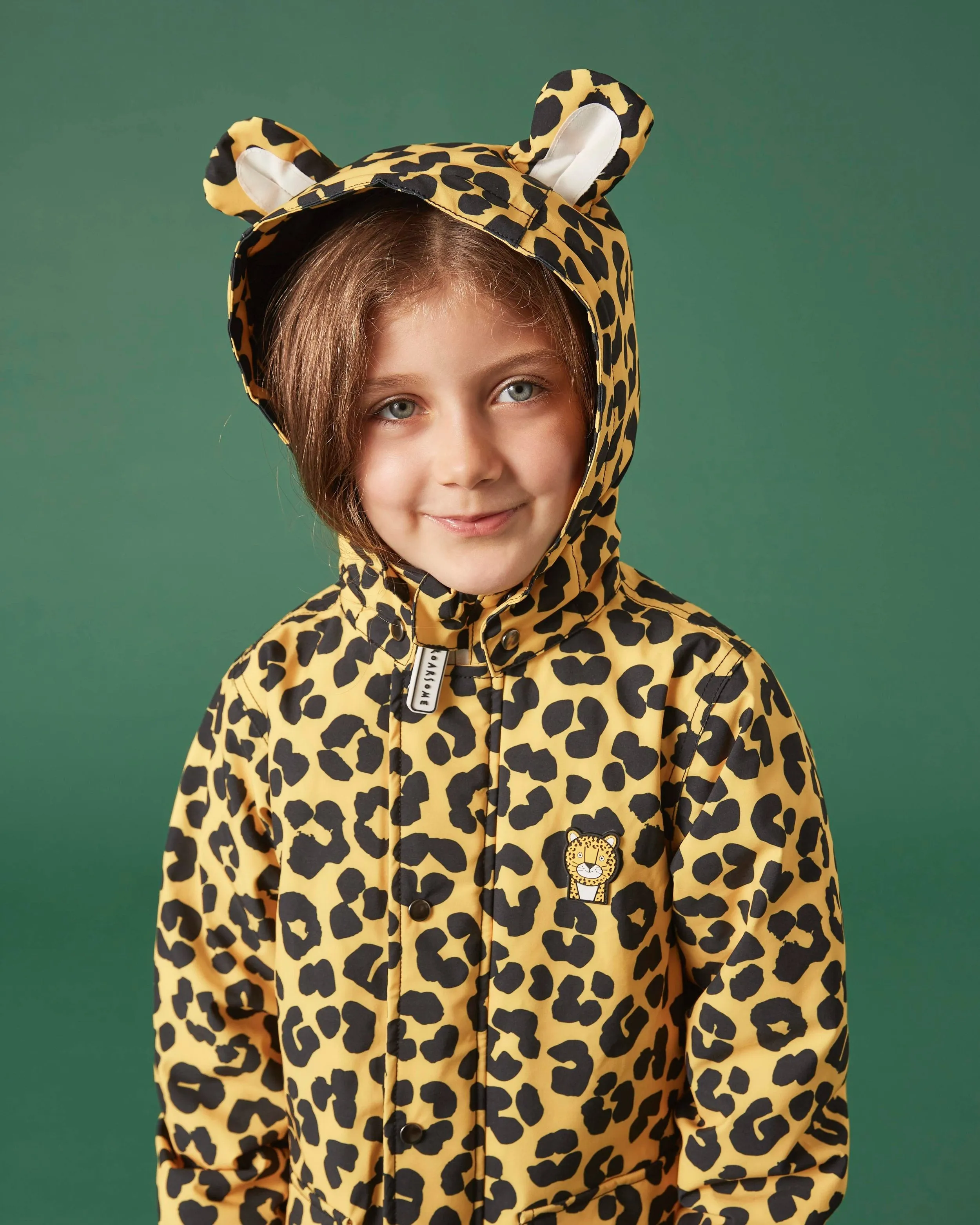 Dash the Leopard - Kids Raincoat