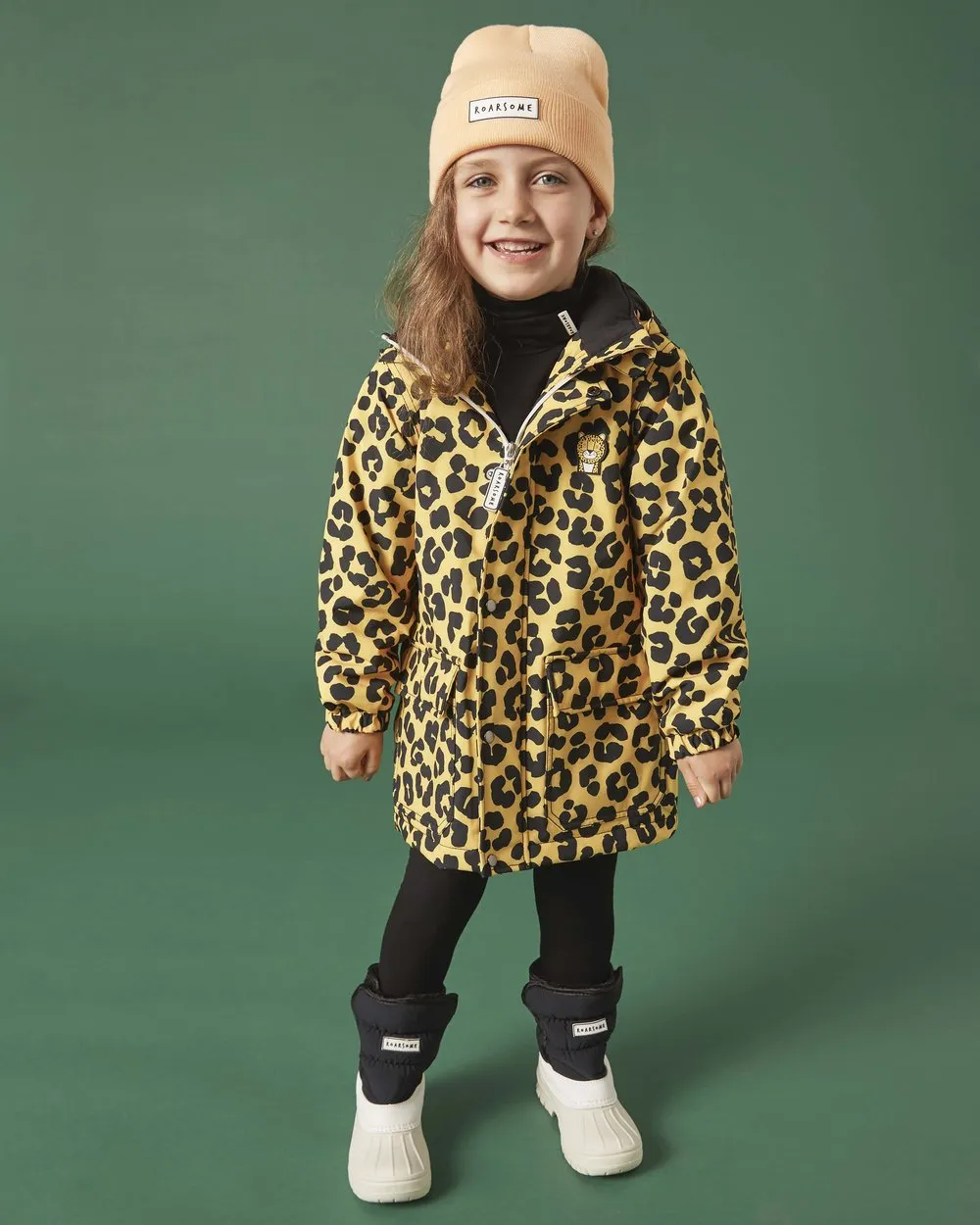 Dash the Leopard - Kids Raincoat