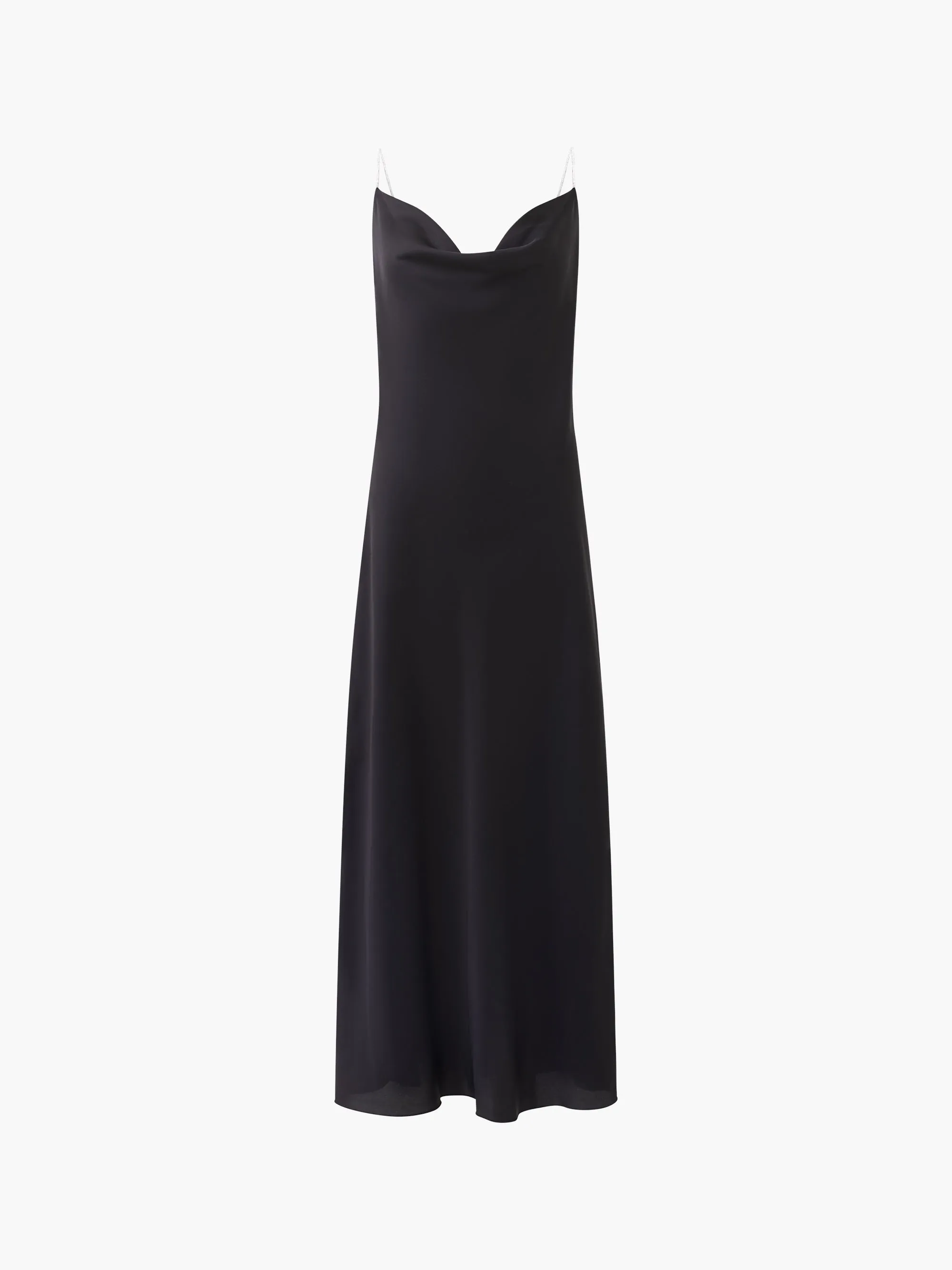 Diamante Strap Slip Dress