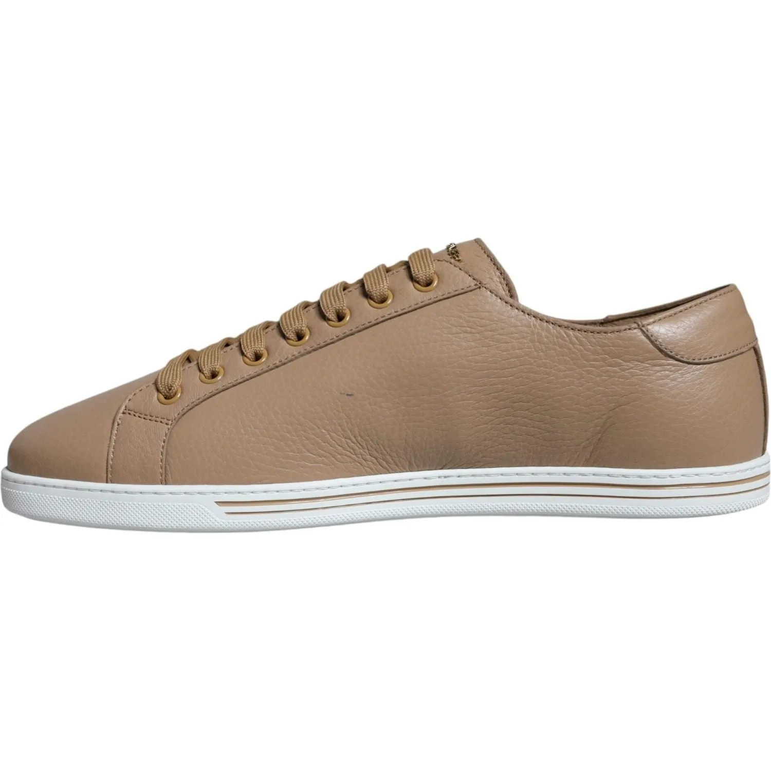 Dolce & Gabbana Brown Low Top Men Saint Tropez Sneakers Shoes