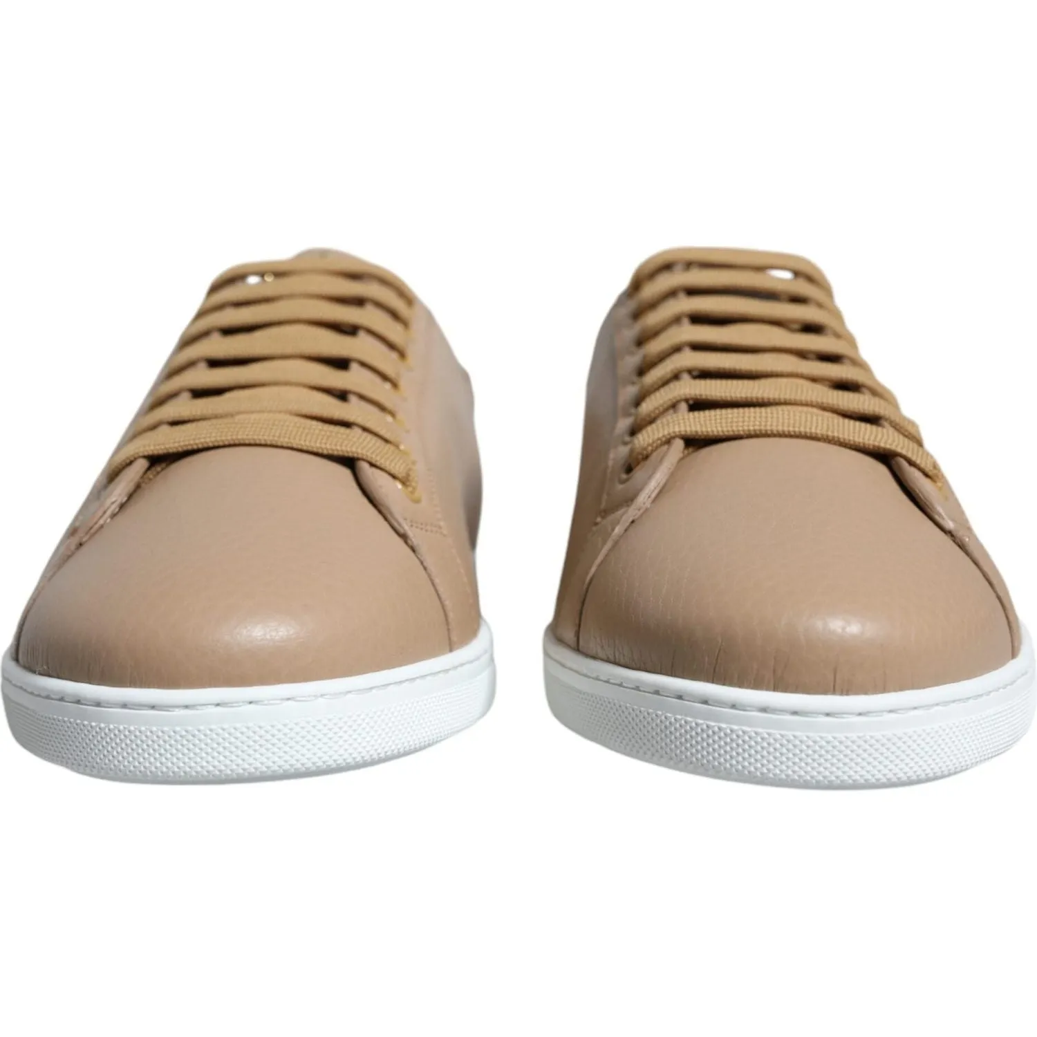 Dolce & Gabbana Brown Low Top Men Saint Tropez Sneakers Shoes