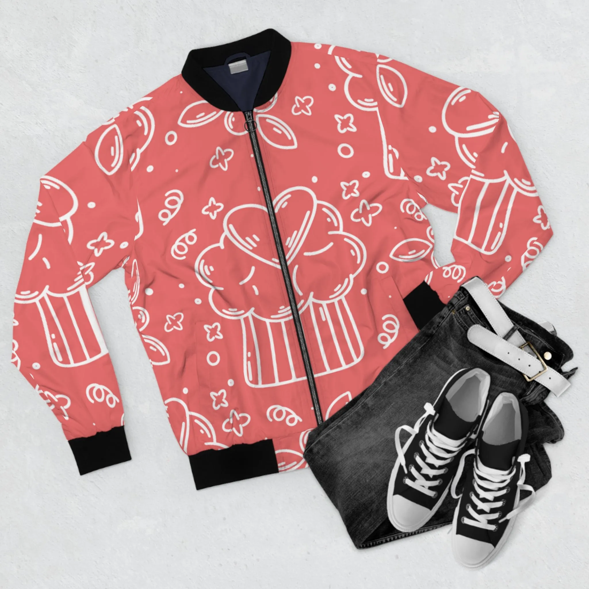 Doodle Pancake - Inovax Men's Bomber Jacket