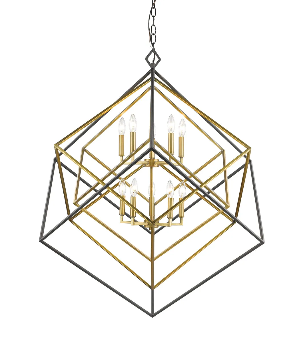 Euclid 10-Light Chandelier