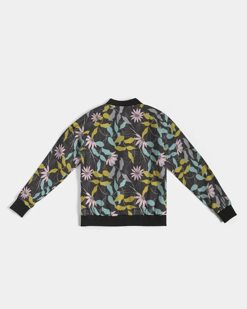 Evening Floral Women's Bomber Jacket