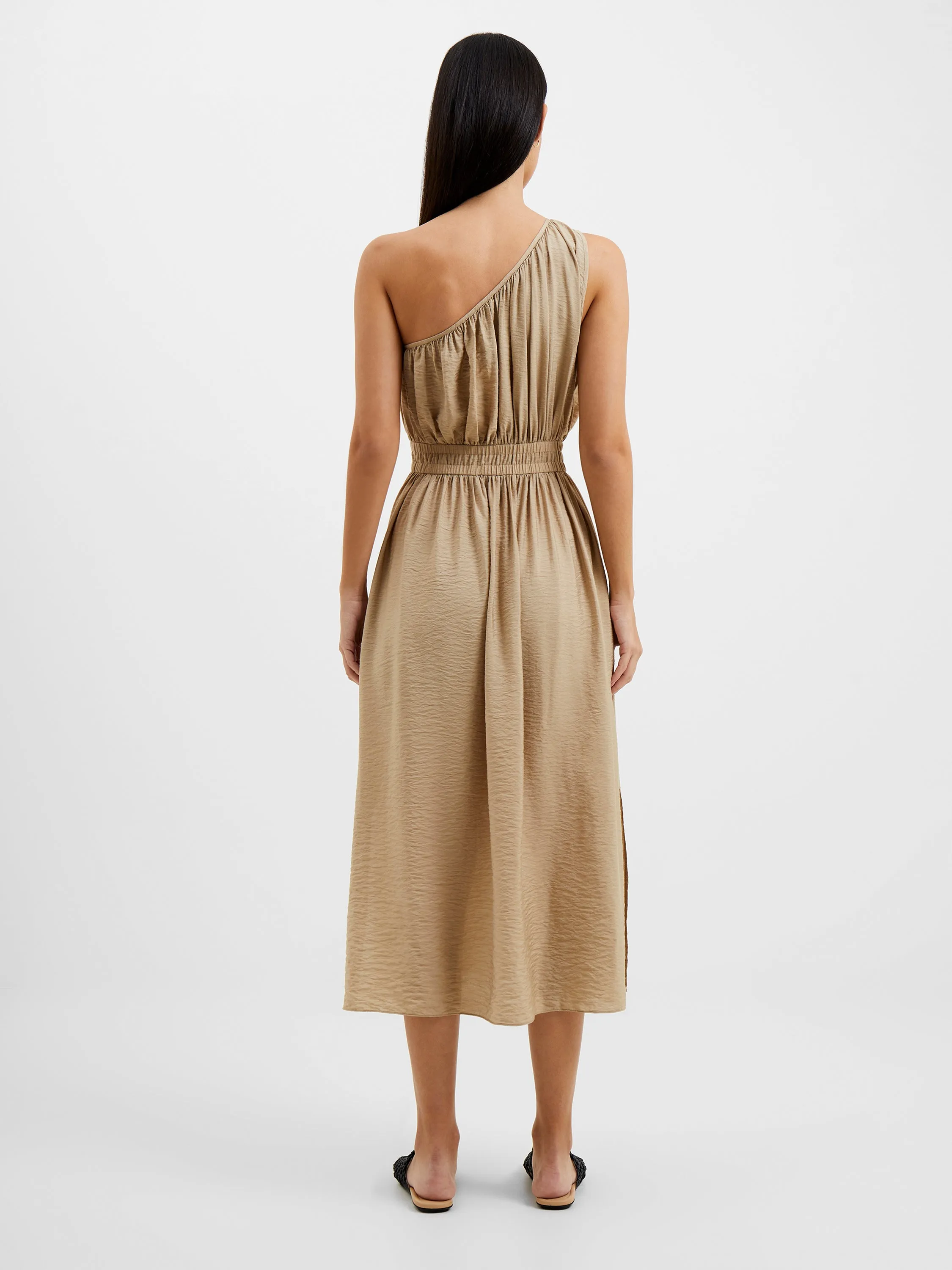 Faron Midi One Shoulder Midi Dress