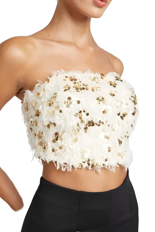 FEATHER TUBE TOP