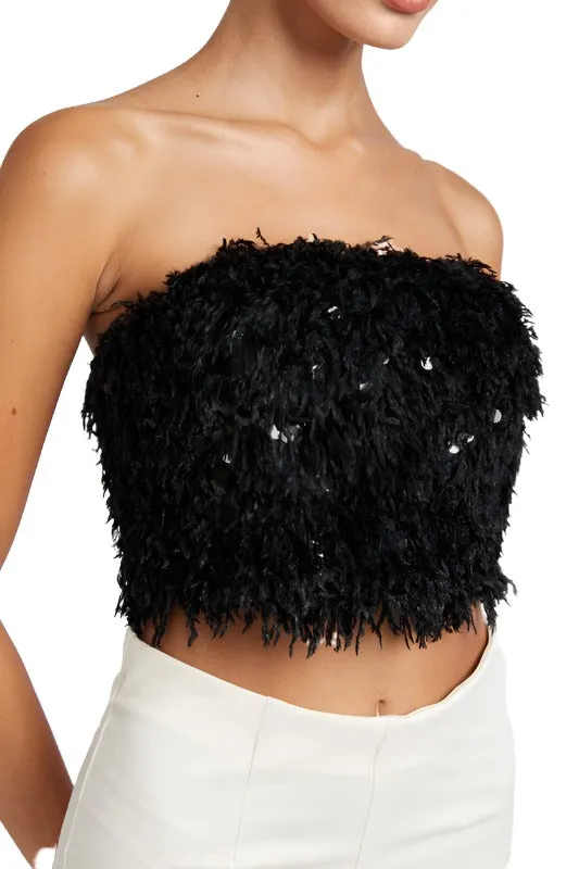 FEATHER TUBE TOP