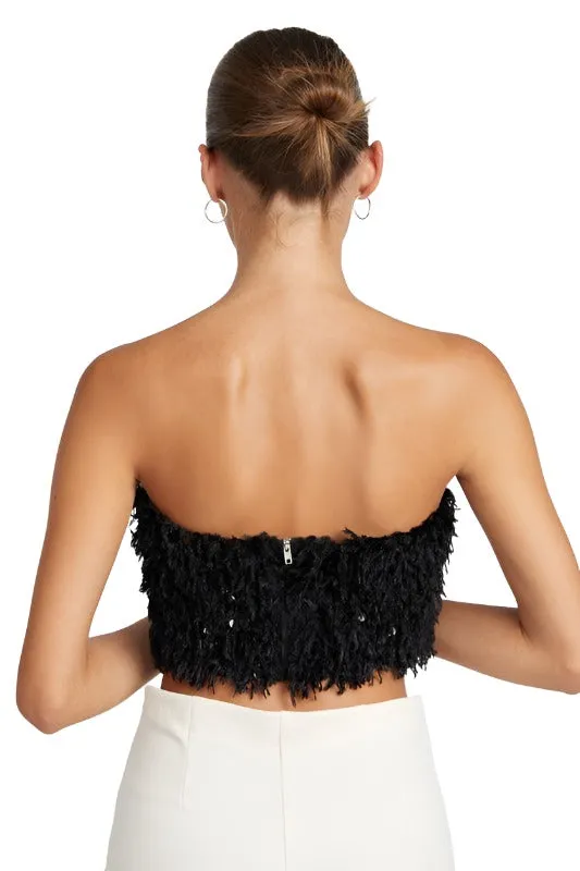 FEATHER TUBE TOP