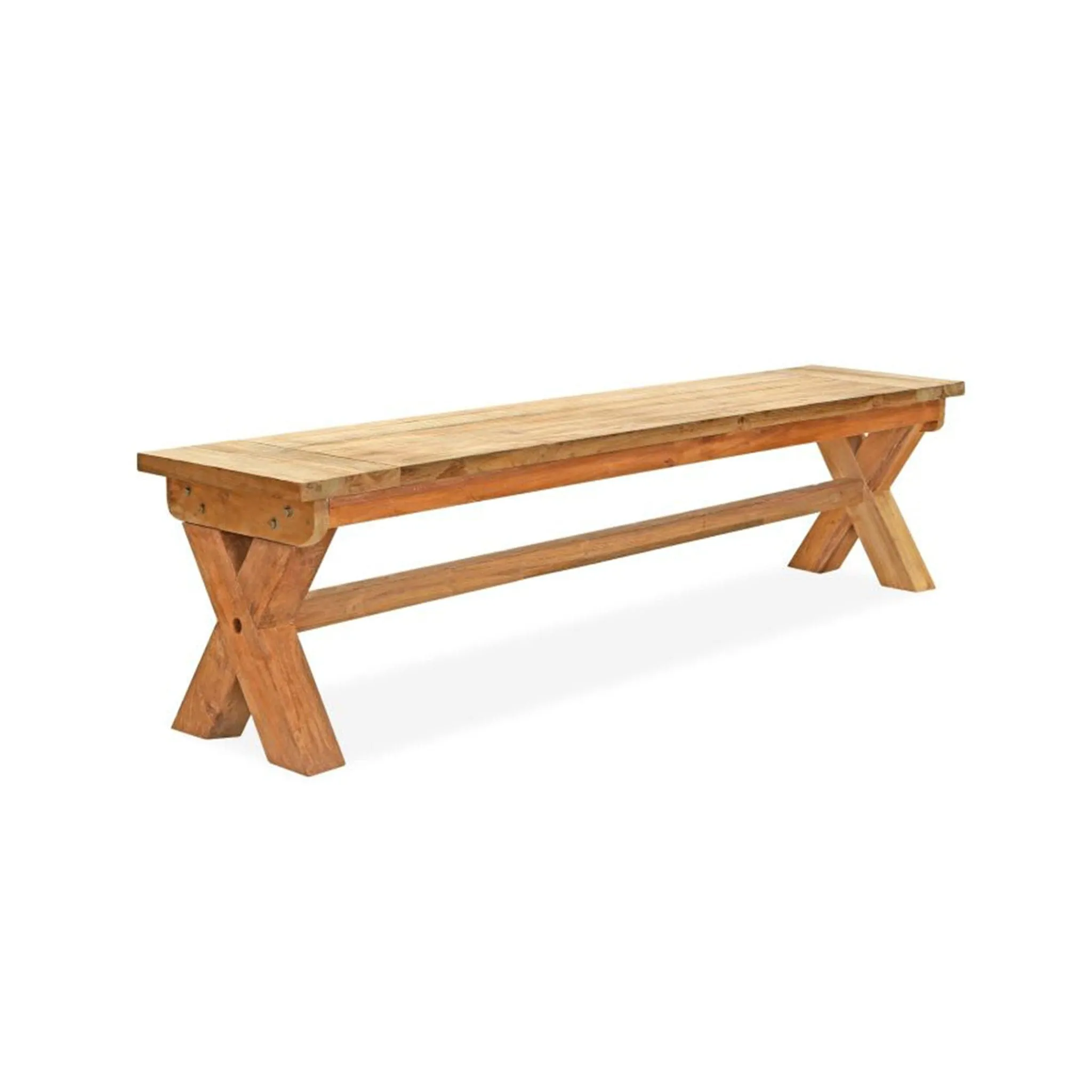 Fields 74" Reclaimed Teak Dining Bench