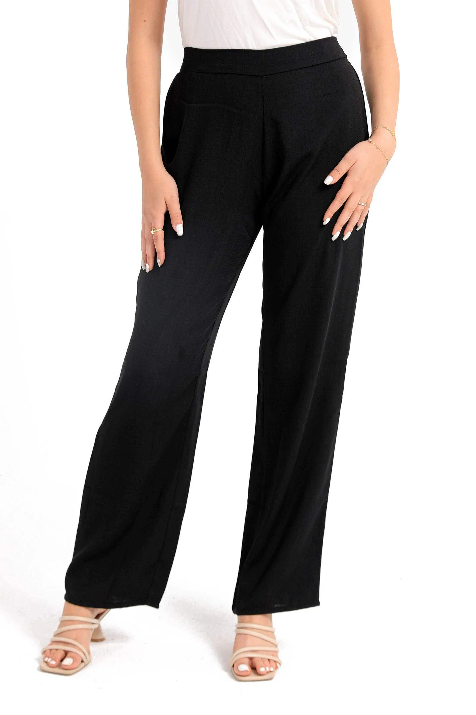 Flowy Straight Cut Pants