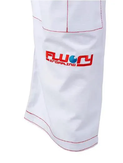 FLUORY FREEDOM FIGHTER BJJF34 JIU JITSU GI Size A0-A4 WHITE