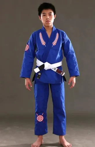 FLUORY GLADIATOR BJJF03 JIU JITSU GI Size XS-XL 3 COLOURS UNISEX