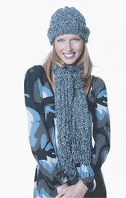 Free Easy Hat & Scarf Knit Pattern