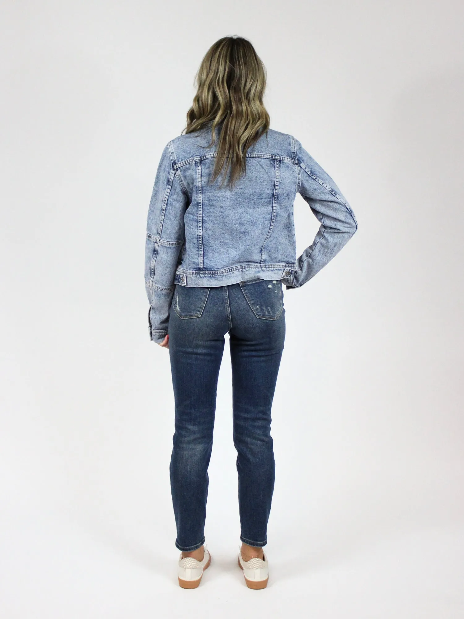 Free People Rumors Denim Jacket