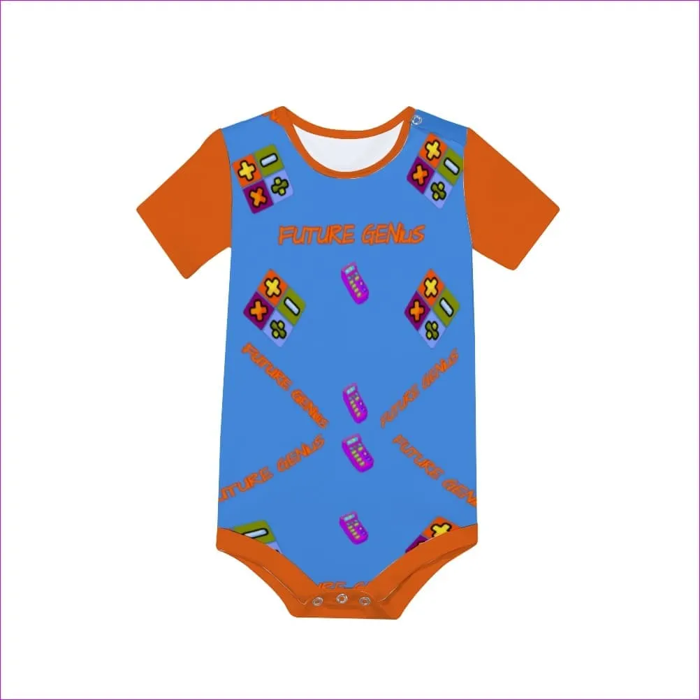 Future Genius Baby's Short Sleeve Romper