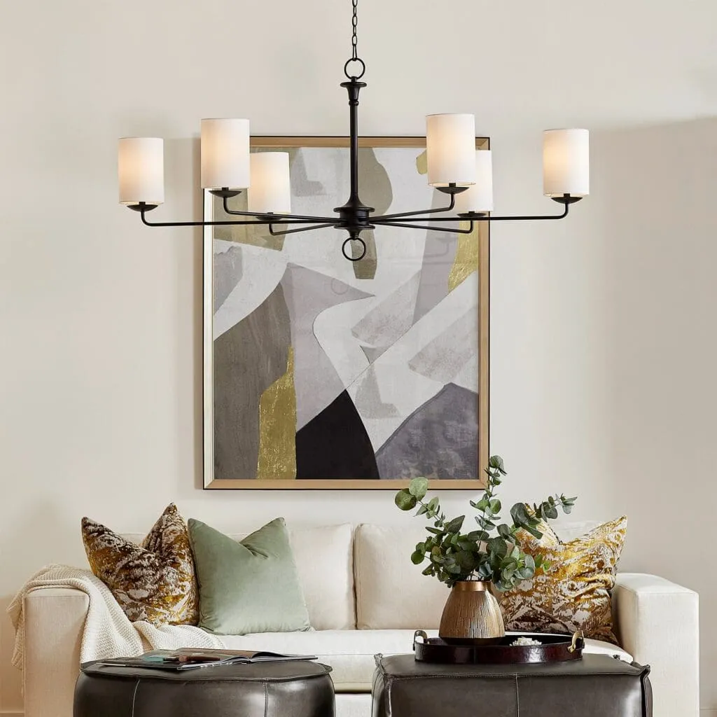 Ginevra Chandelier - Large Black