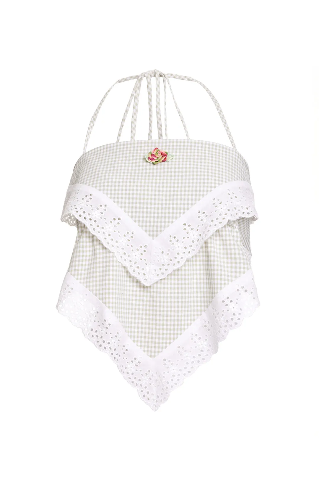 Handkerchief Top Petite Gingham