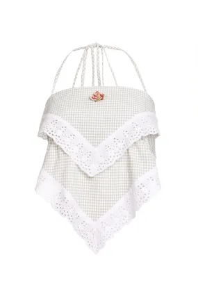 Handkerchief Top Petite Gingham