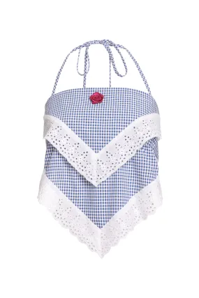 Handkerchief Top Petite Gingham