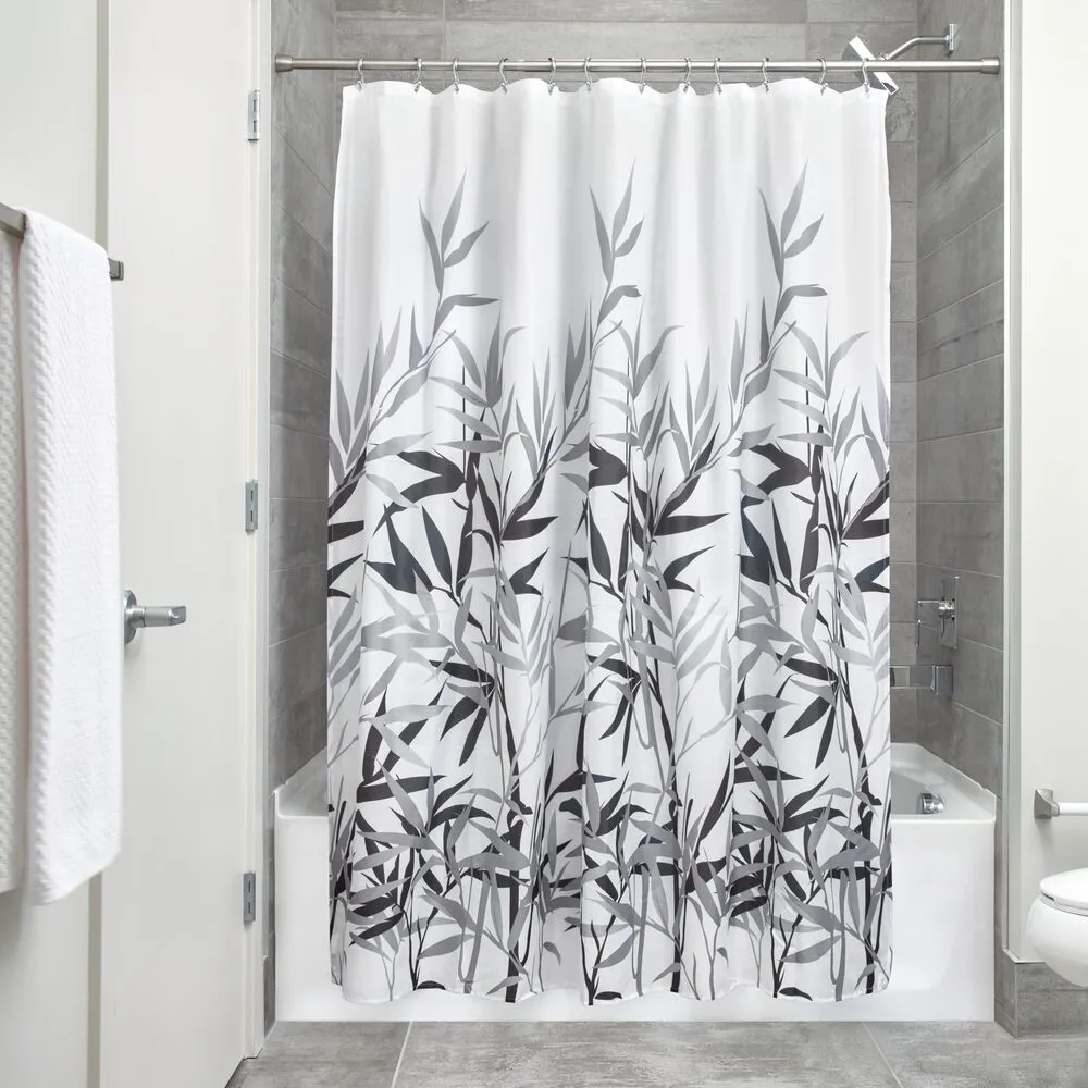 iDesign Anzu Shower Curtain in Gray