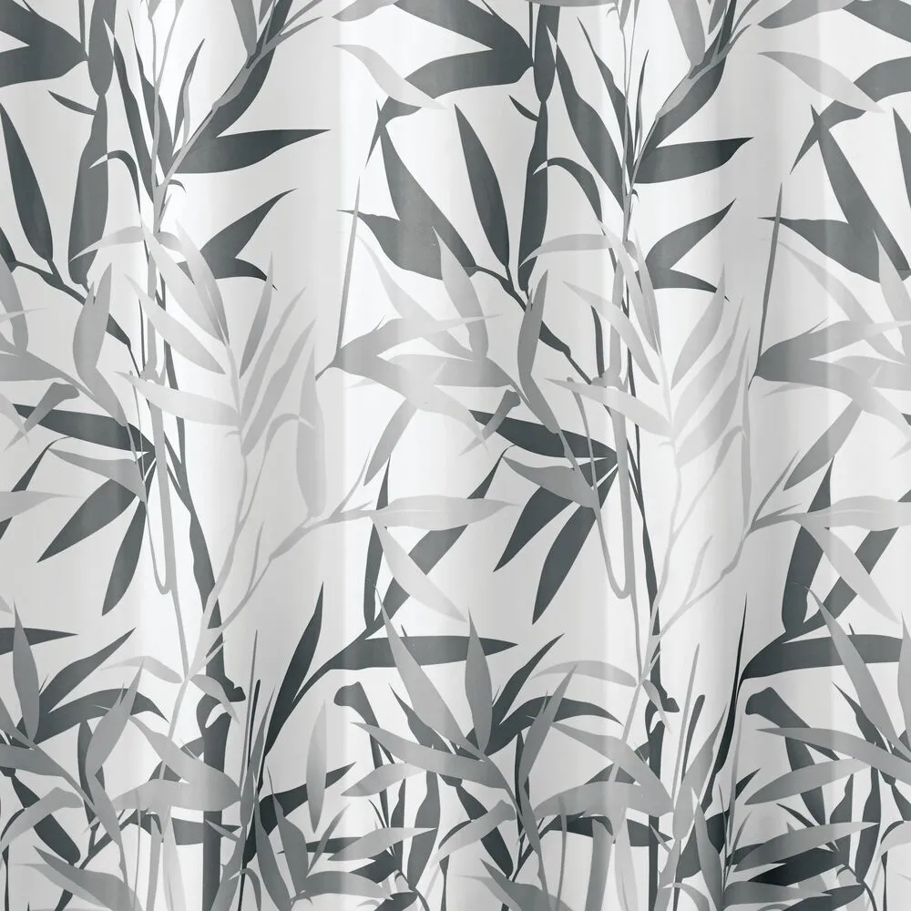 iDesign Anzu Shower Curtain in Gray