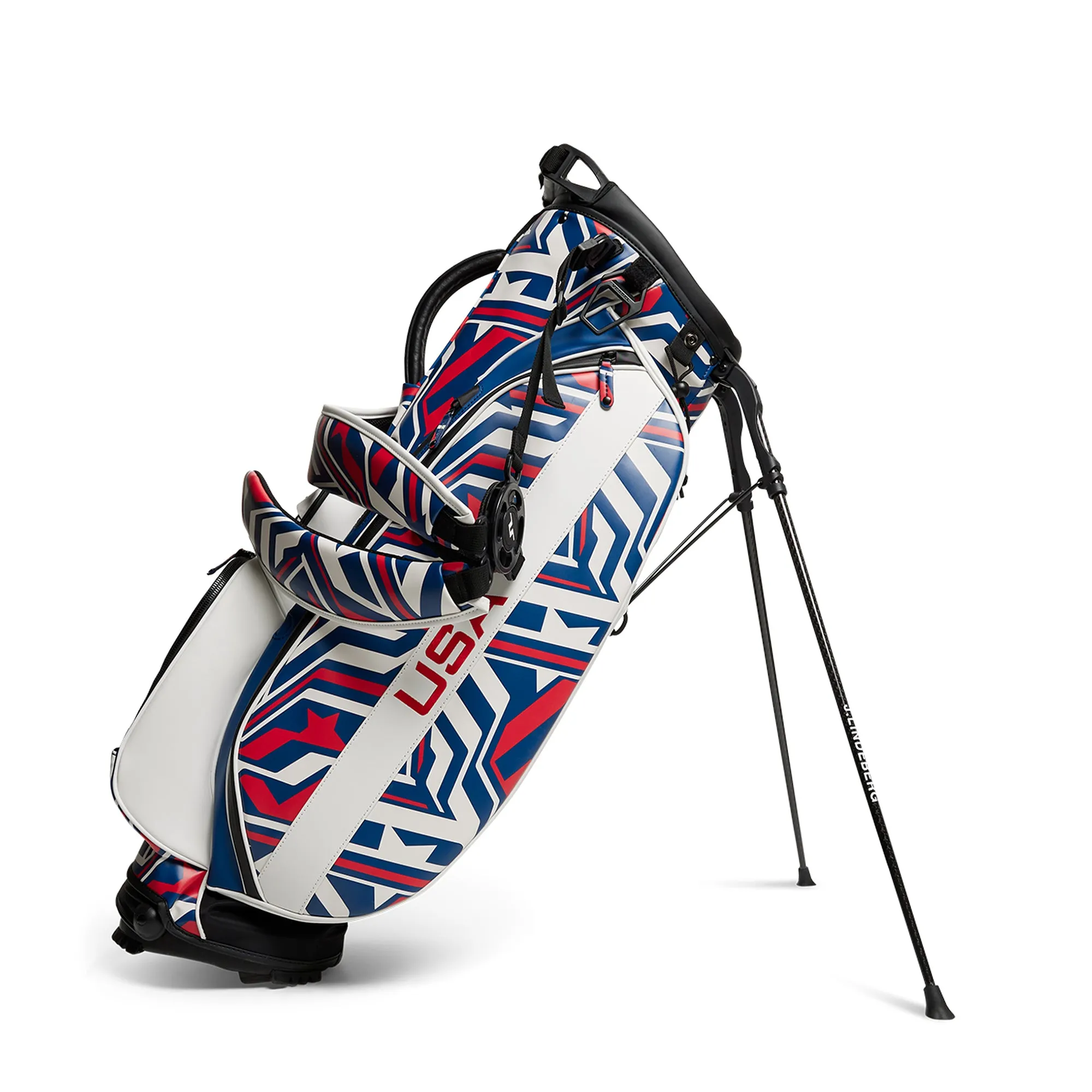 J.Lindeberg Golf x USA Play Stand Bag